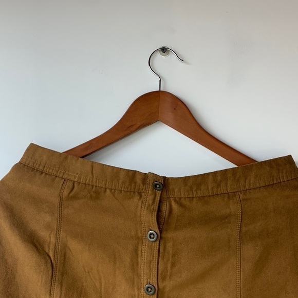 Hollister Brown suede Mini Skirt womens Juniors size 9 - Picture 11 of 11
